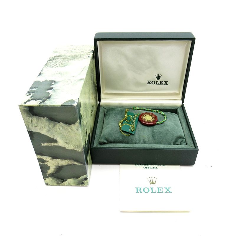 Rolex Datejust Watch Box 18k Yellow Gold SS Chien Color Polished — view 6