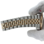 Rolex Datejust Watch Diamond 18k Yellow Gold SS Silver Polished 20 — view 6