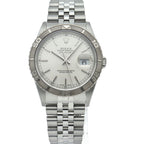 Rolex Datejust Watch Jubilee Thunderbird Box 18k White Gold — view 2