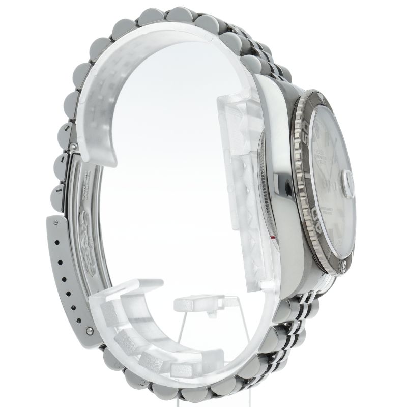 Rolex Datejust Watch Jubilee Thunderbird Box 18k White Gold — view 4