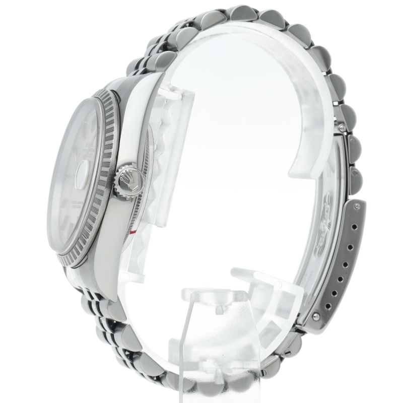 Rolex Datejust Watch Box SS Silver Polished — view 3