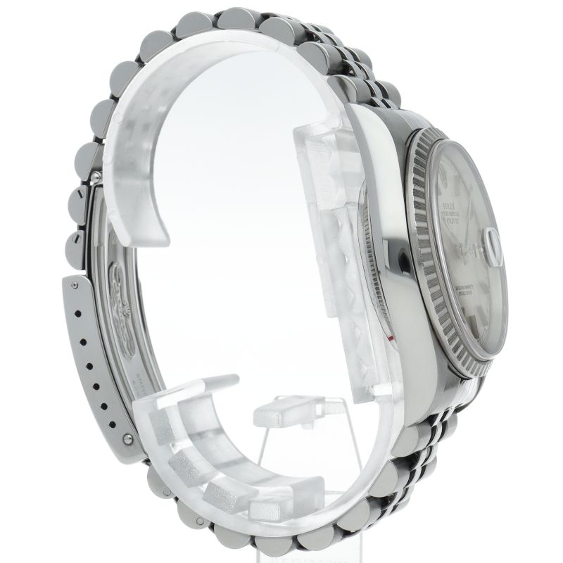 Rolex Datejust Watch Box SS Silver Polished — view 4