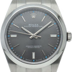 Rolex Oyster Perpetual 39 Watch Da Crodium Box SS Specification