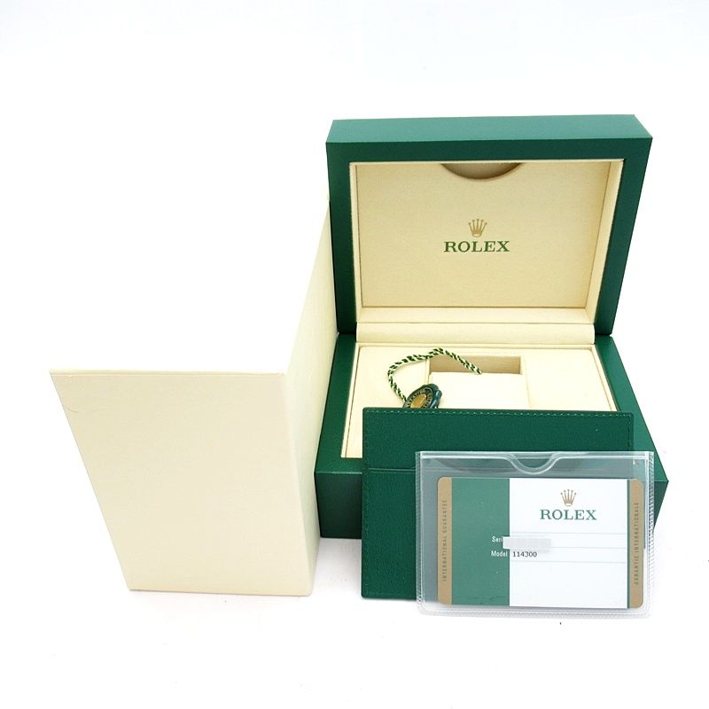 Rolex Oyster Perpetual 39 Watch Da Crodium Box SS Specification — view 6