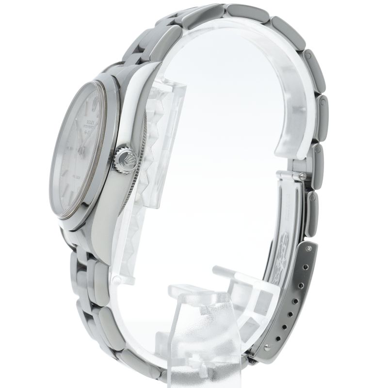 Rolex Air King Box SS Watch Silver Polished — view 3
