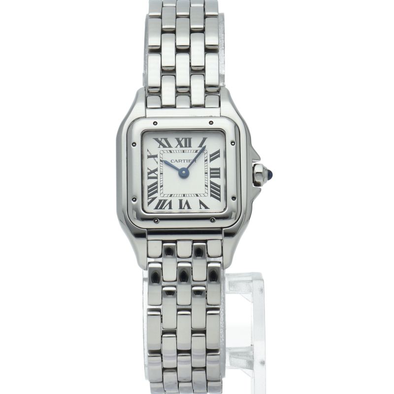 Cartier Panthere de Cartier Watch SM Box SS White Polished — view 2