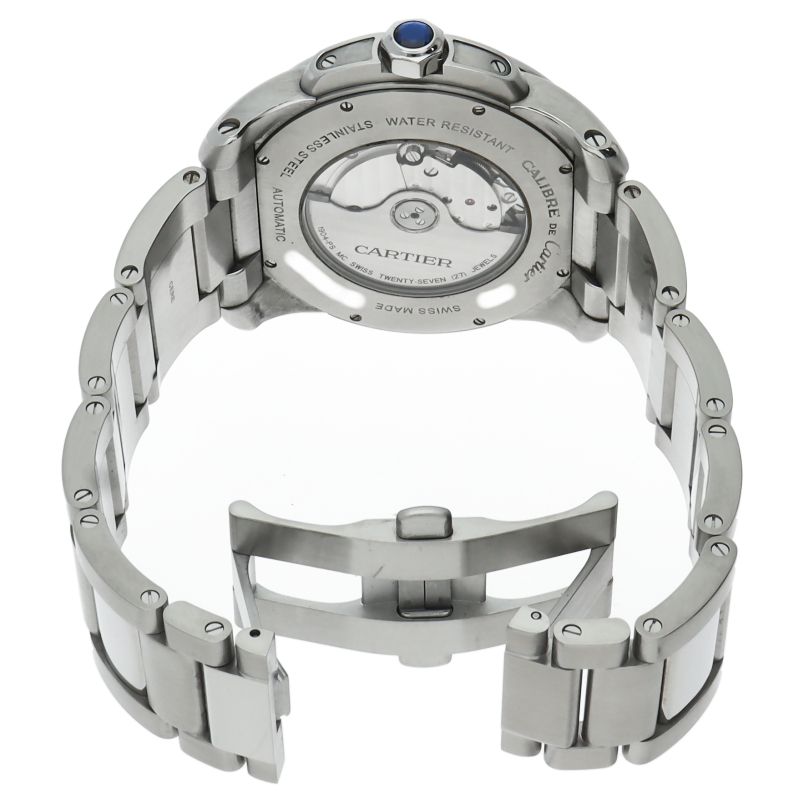 Cartier Caliber de Watch Box SS Black Polished — view 5