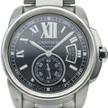 Cartier Caliber de Watch Box SS Black Polished