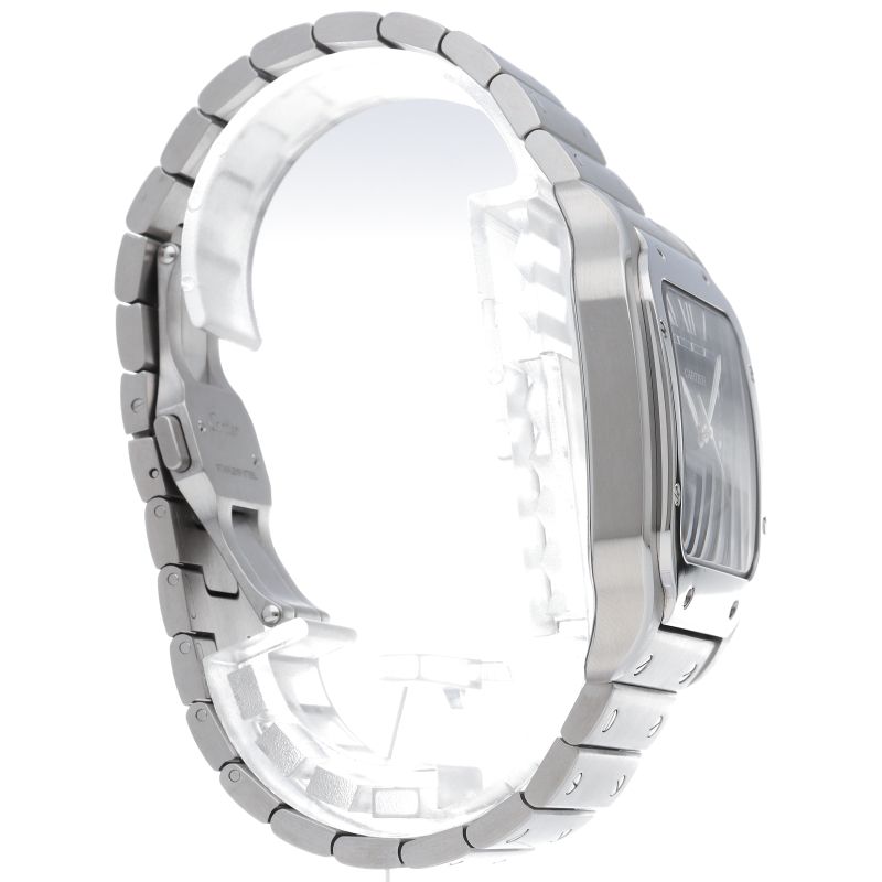 Cartier Santos de Cartier Watch LM Blue SS Specification — view 4
