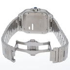 Cartier Santos de Cartier Watch LM Blue SS Specification — view 5
