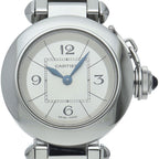 Cartier Miss Pasha Watch SS Silver
