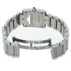 Cartier Tank Francaise SM Watch Blue Shell SS Polished — view 5