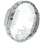 Cartier Tank Francaise MM Watch Diamond Bezel Box SS Silver — view 3