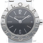 Bvlgari Watch 23 SS Black Polished