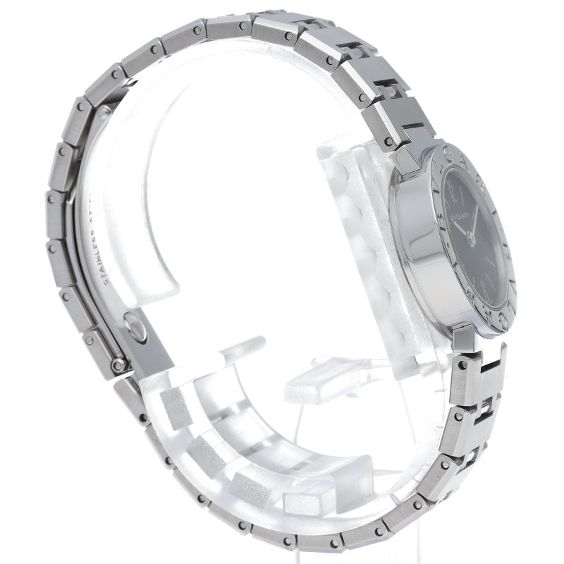 Bvlgari Watch 23 SS Black Polished — view 4