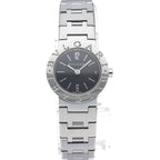 Bvlgari Watch 23 Box SS Black Polished — view 2