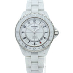 Chanel GMT Watch 42 World Limited Pieces Box 1 Piece Ceramic White — view 2