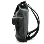 Louis Vuitton Christopher MM Monogram Eclipse Reverse Backpack Black — view 3