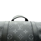 Louis Vuitton Christopher MM Monogram Eclipse Reverse Backpack Black — view 2