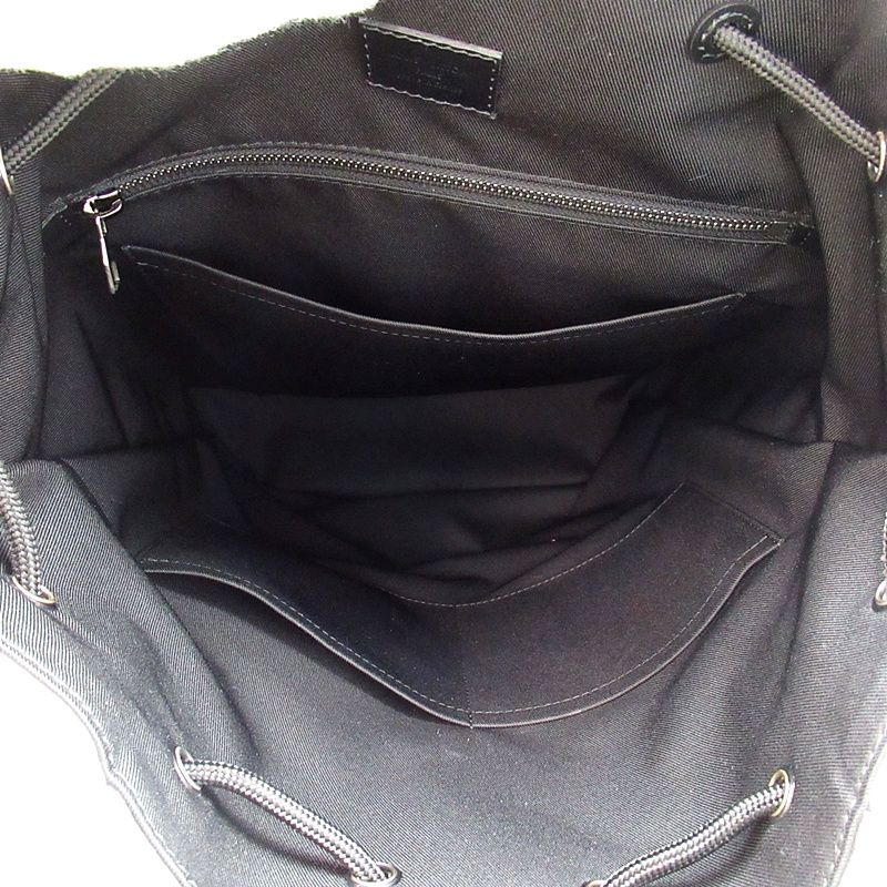 Louis Vuitton Christopher MM Monogram Eclipse Reverse Backpack Black — view 7