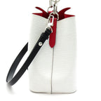 Louis Vuitton Neo Noe BB Epi Shoulder Bag Blanc Optique Noir — view 3