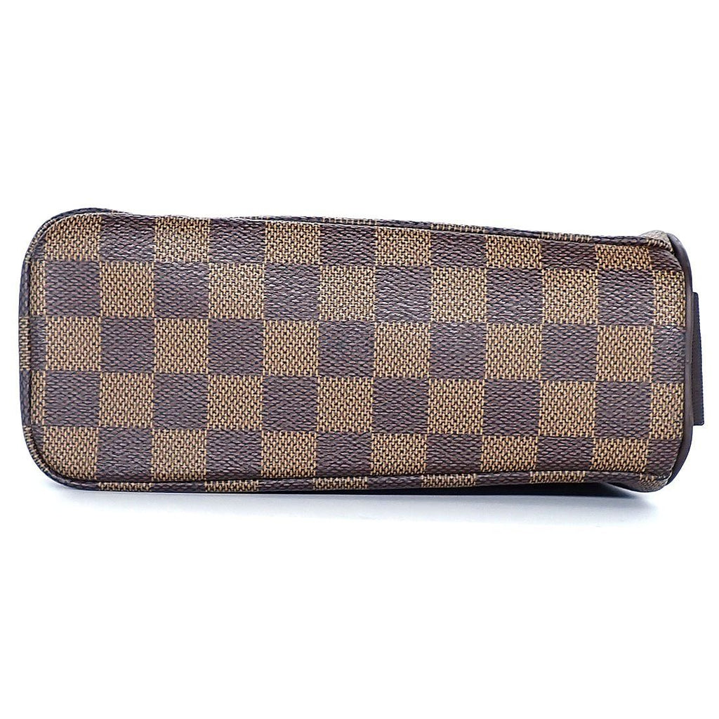 Louis Vuitton Shoulder Bag Olaf PM Brown Damier Ebene Canvas Leather Gold — view 4