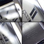 Cartier Watch Tank Solo SM Rectangular Silver Dial SS Blue Leather Quartz Analog — view 6