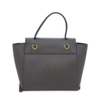 Celine Shoulder Bag Nano Gray Calfskin Gold — view 2