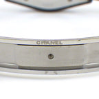 Chanel Watch 8 Points Diamond Index Black Dial Ceramic SS Quartz Analog — view 5