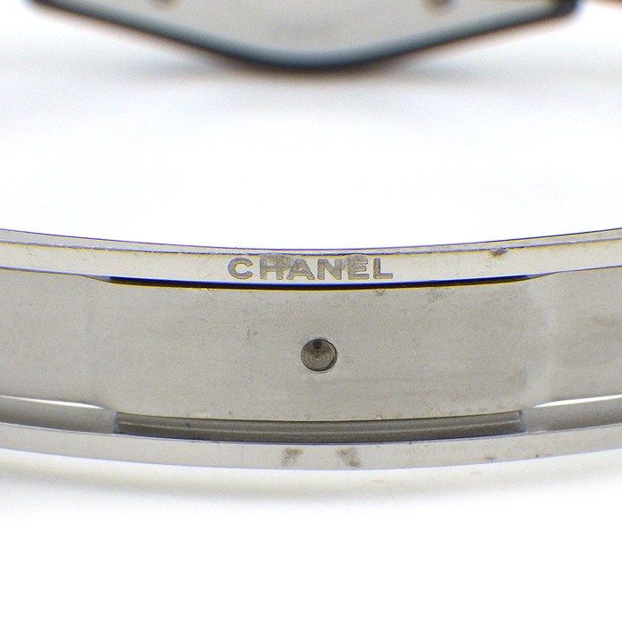 Chanel Watch 8 Points Diamond Index Black Dial Ceramic SS Quartz Analog — view 5