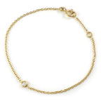 Dior Bracelet Mimiwi 1 Point Diamond 18k Yellow Gold