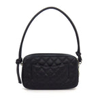 Chanel Shoulder Bag Cambo Line Pouch Black Pink Soft Calfskin — view 2