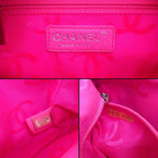 Chanel Shoulder Bag Cambo Line Pouch Black Pink Soft Calfskin — view 7