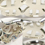 Hermes Ring Chaine D'ancre Enchainee GM 59 Silver — view 8