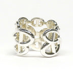Hermes Ring Chaine D'ancre Enchainee GM 59 Silver — view 2