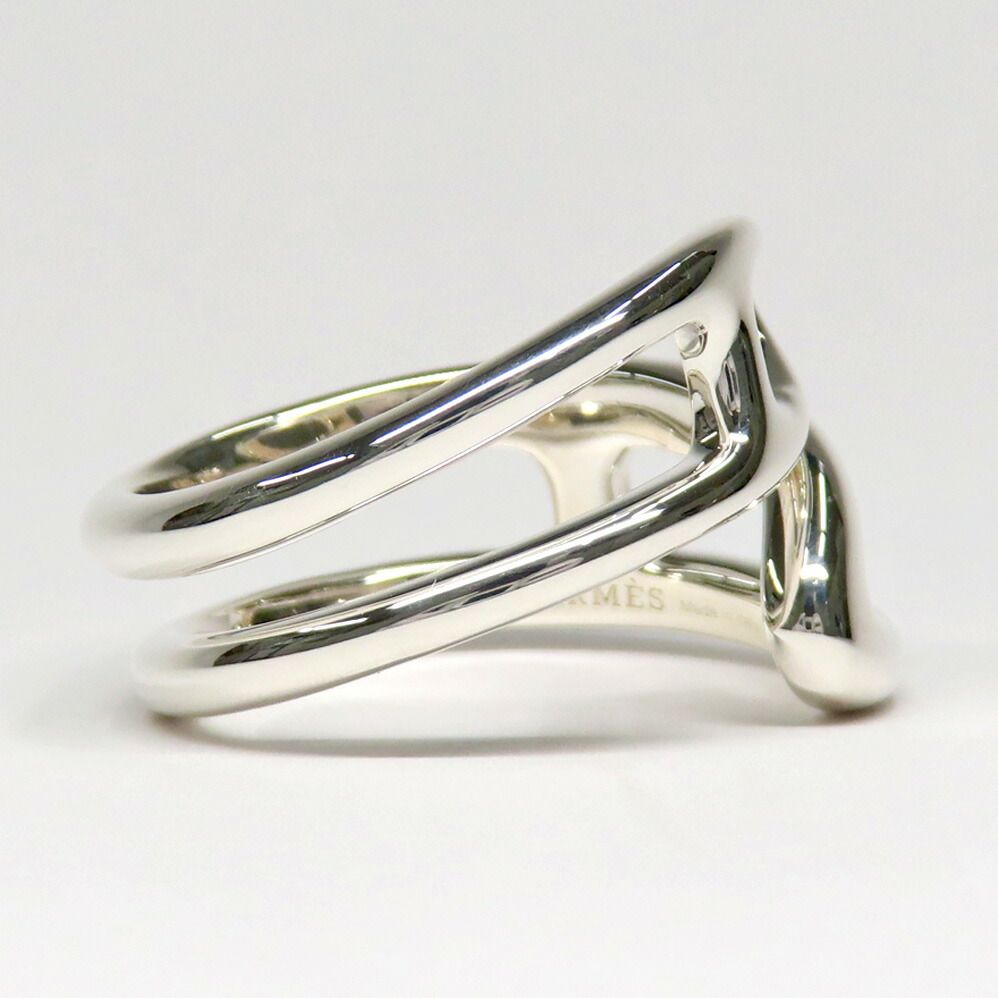 Hermes Ring Chaine D'ancre Punk 57 Silver — view 4