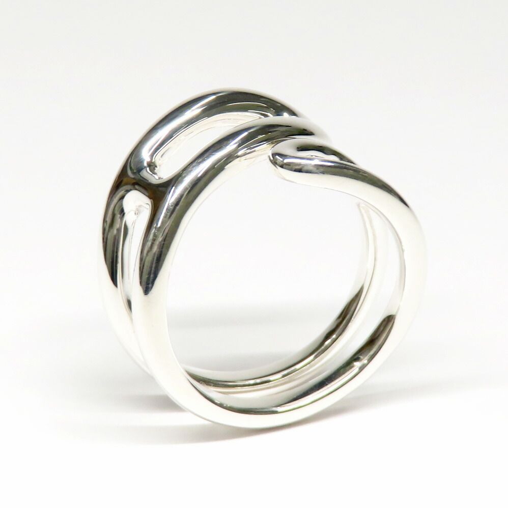 Hermes Ring Chaine D'ancre Punk 57 Silver — view 7