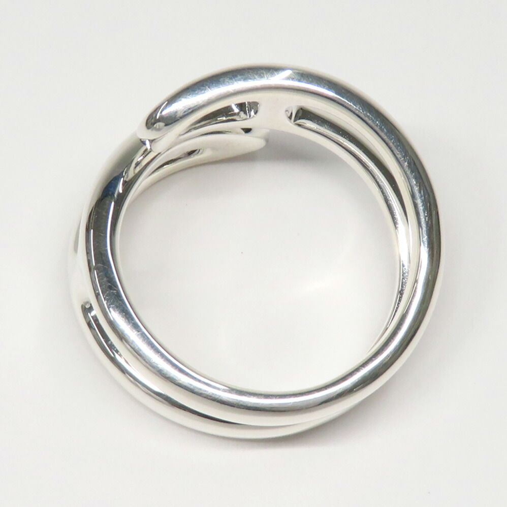 Hermes Ring Chaine D'ancre Punk 57 Silver — view 5