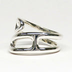 Hermes Ring Chaine D'ancre Punk 57 Silver — view 3