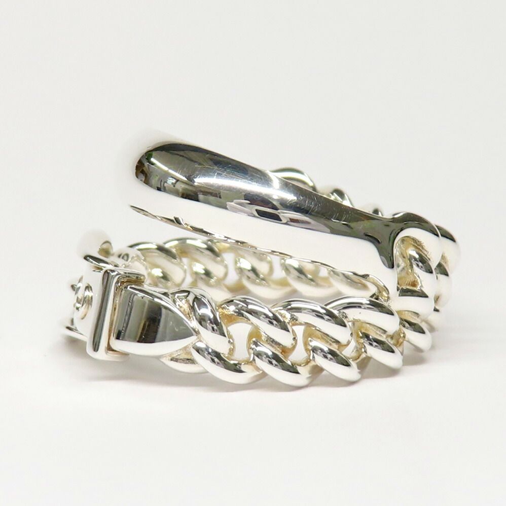 Hermes Ring Book le Cellier Inflexible 60 Silver