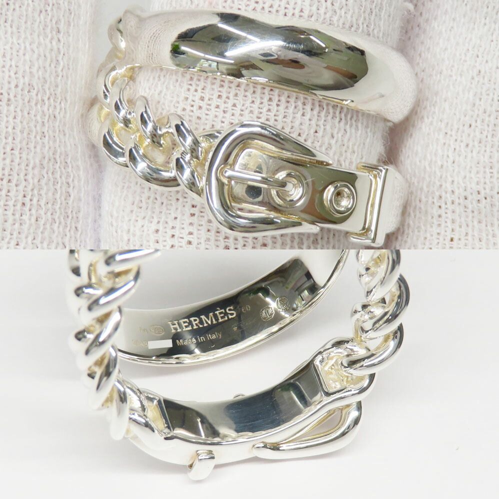 Hermes Ring Book le Cellier Inflexible 60 Silver