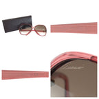 Gucci Brea Heart Pink Brown Gold Acetate Metal S Sunglasses Eyewear — view 7