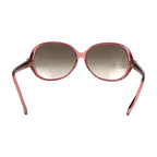 Gucci Brea Heart Pink Brown Gold Acetate Metal S Sunglasses Eyewear — view 3