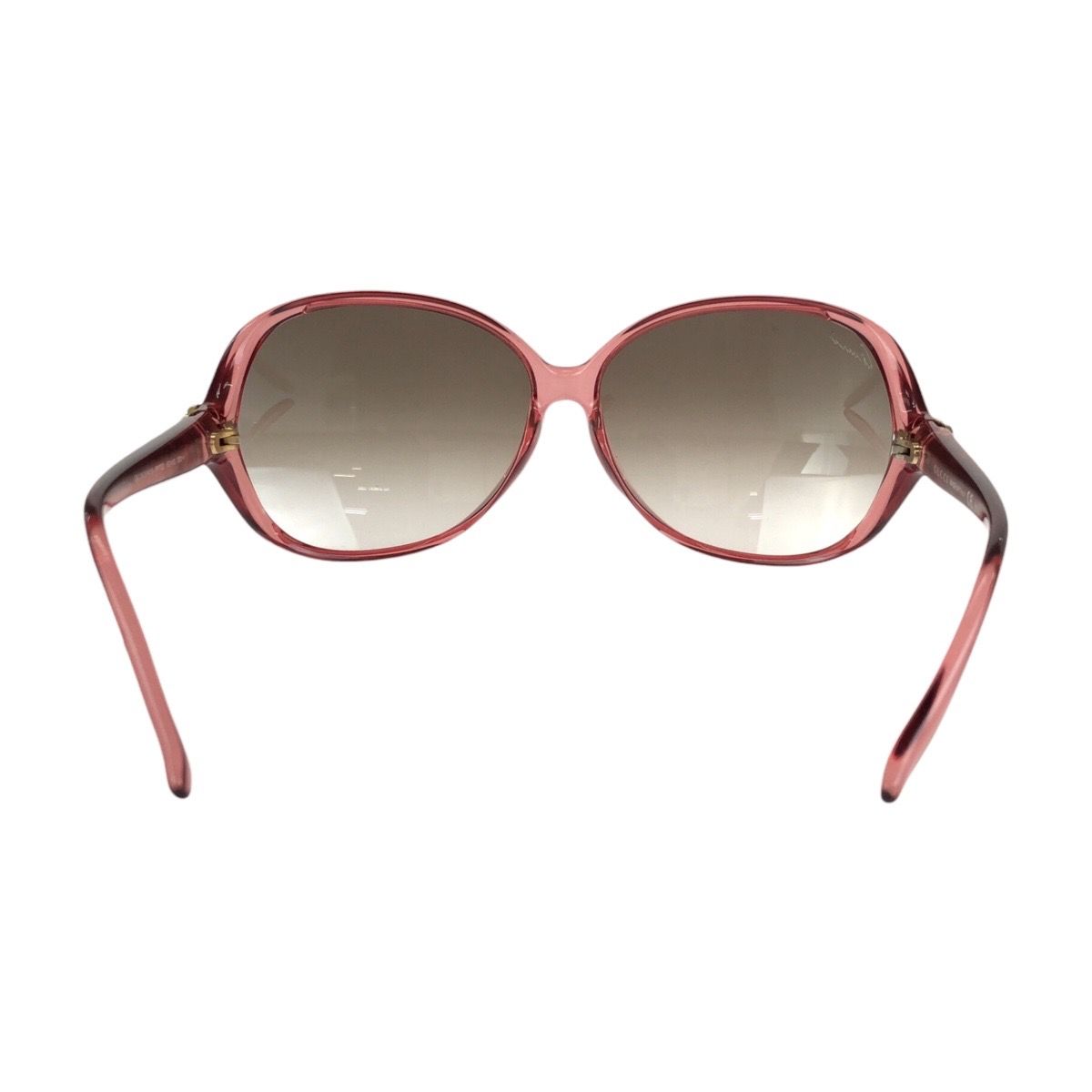 Gucci Brea Heart Pink Brown Gold Acetate Metal S Sunglasses Eyewear — view 3
