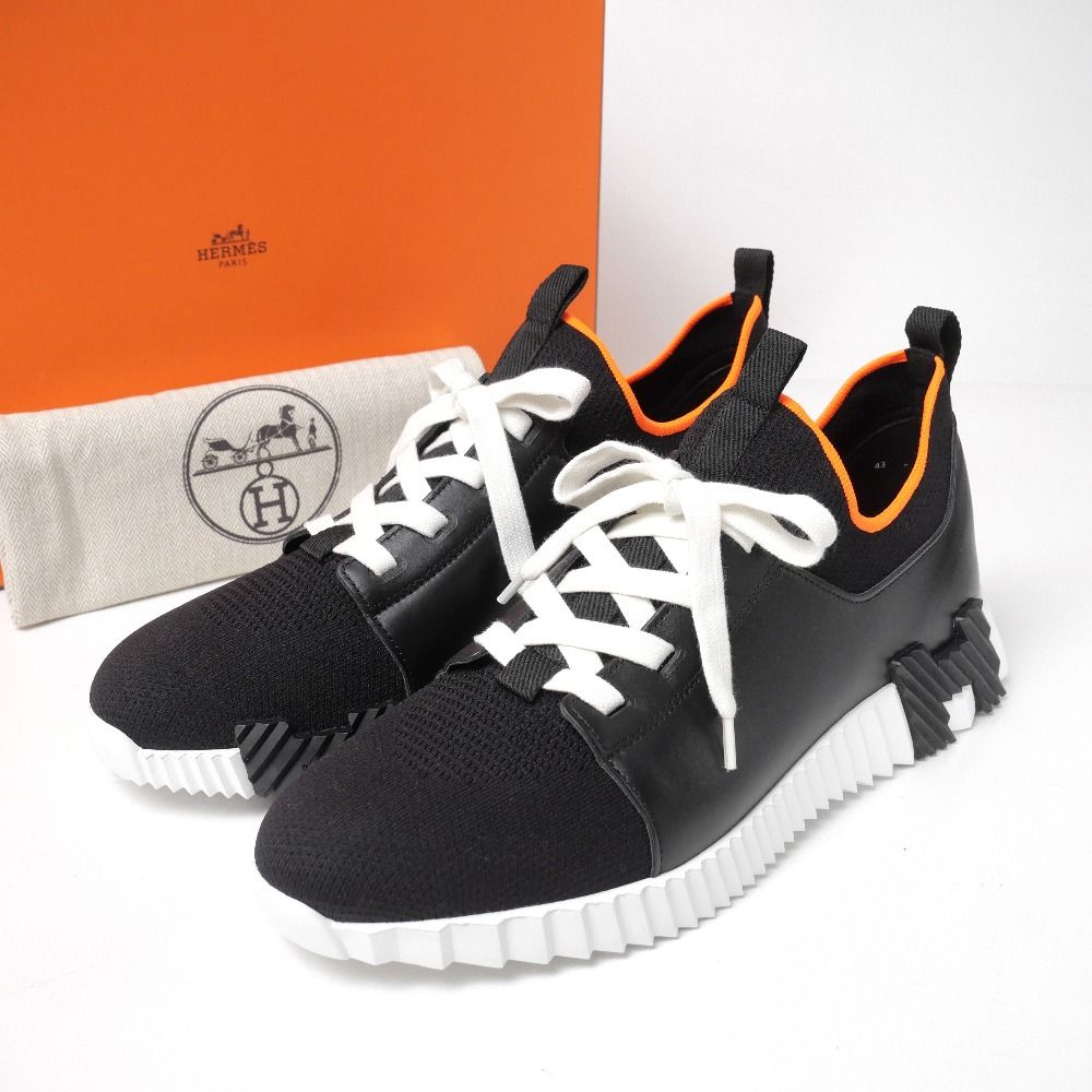 Hermes Pearl Sneakers 43 Logo Different