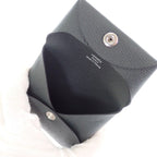 Hermes Bastia Coin Purse Simple Veau Epsom Gray Vert Angre Silver — view 9