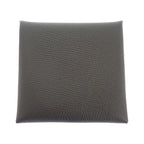 Hermes Bastia Coin Purse Simple Veau Epsom Gray Vert Angre Silver — view 3