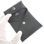 Hermes Bastia Coin Purse Simple Veau Epsom Gray Vert Angre Silver — view 8