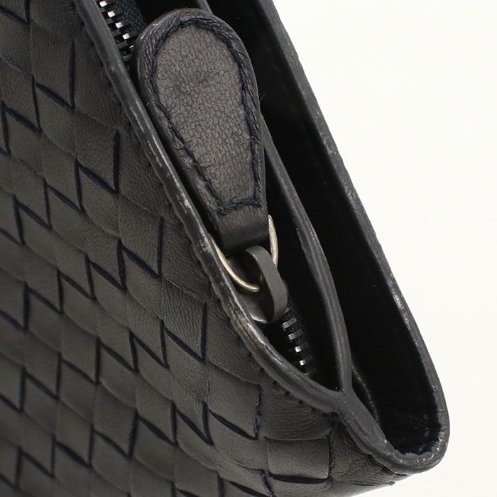 Bottega Veneta Intrecciato Bifold Wallet Lambskin — view 7