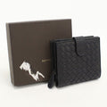 Bottega Veneta Intrecciato Bifold Wallet Lambskin